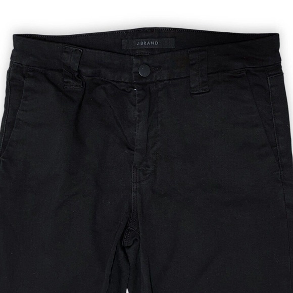 J BRAND Black Paz Slim Taper Sateen Fabric Skinny Jeans Pants Size 27 - Picture 2 of 10